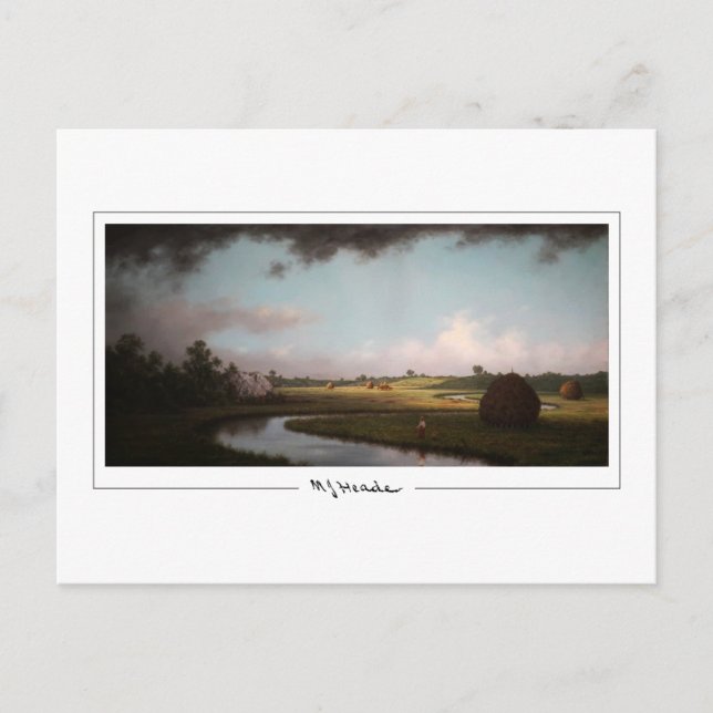 Cartão Postal Martin Johnson Heade #104 - Cartão-postal de arte (Frente)