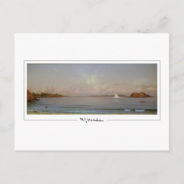 Cartão Postal Martin Johnson Heade #207 - Cartão-postal de arte (Frente)