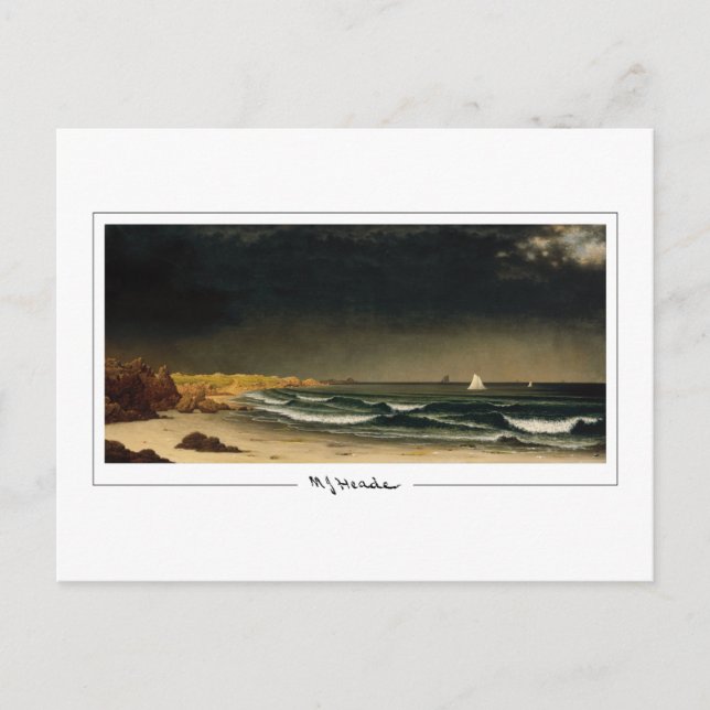 Cartão Postal Martin Johnson Heade #20 - Cartão-postal de arte (Frente)