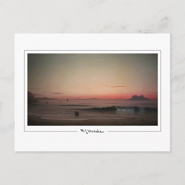 Cartão Postal Martin Johnson Heade #254 - Cartão-postal de arte (Frente)