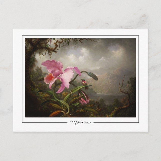 Cartão Postal Martin Johnson Heade #45 - Cartão-postal de arte (Frente)