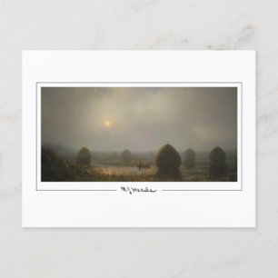 Cartão Postal Martin Johnson Heade #84 - Cartão-postal de arte