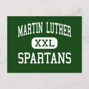 Cartão Postal Martin Luther - Espartanos - Alto - Greendale