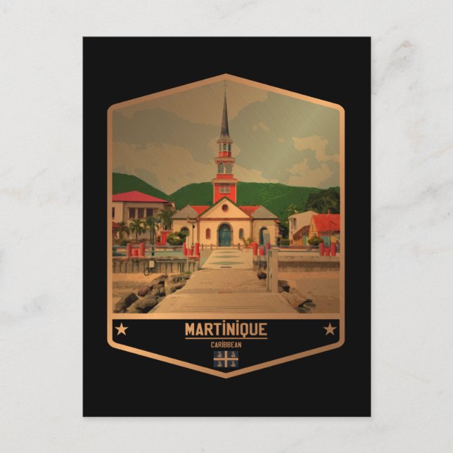 Cartão Postal Martinica (Frente)