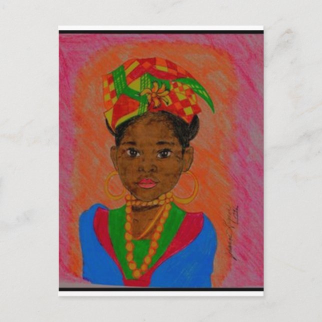 Cartão Postal Martinica (Frente)