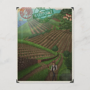 Cartão Postal Martinica por Ordovich