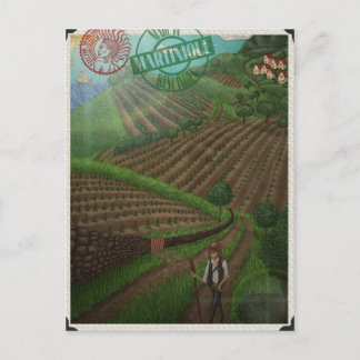 Cartão Postal Martinica por Ordovich