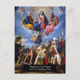 Cartão Postal Martírio da Santo Margaret