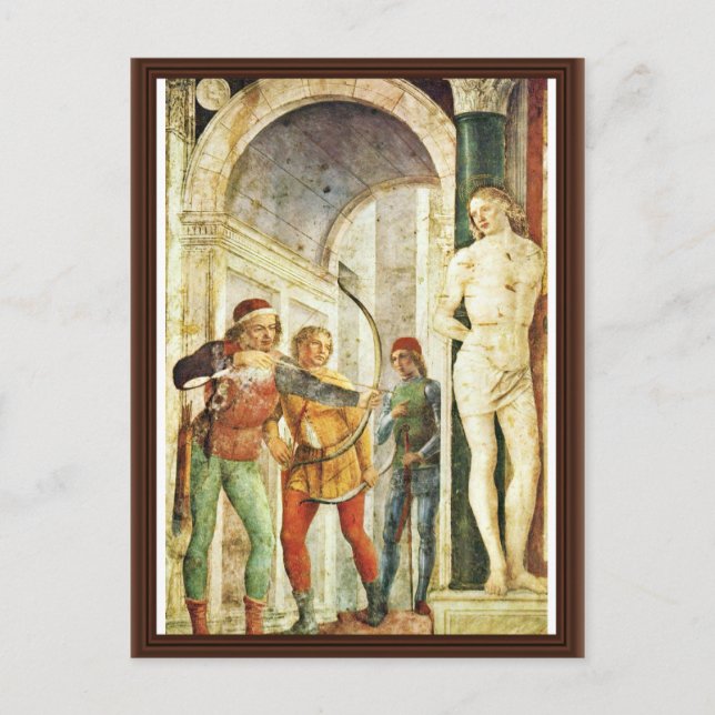 Cartão Postal Martírio De Ruas. Sebastian, De Foppa Vincenzo (Frente)