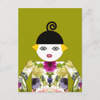 Cartão Postal Martzkin Blooming Postcard © 2012 M. Martz