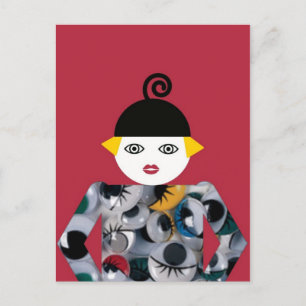 Cartão Postal Martzkin Eye-Catching Postcard © 2012 M. Martz