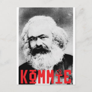 Cartão Postal marx2