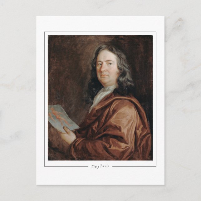 Cartão Postal Mary Beale #1 - Cartão-postal de arte (Frente)