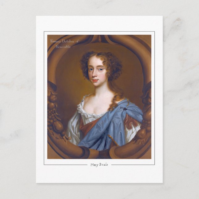 Cartão Postal Mary Beale #3 - Cartão-postal de arte (Frente)