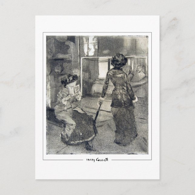 Cartão Postal Mary Cassatt #251 - Cartão-postal de arte (Frente)