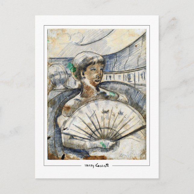 Cartão Postal Mary Cassatt #312 - Cartão-postal de arte (Frente)