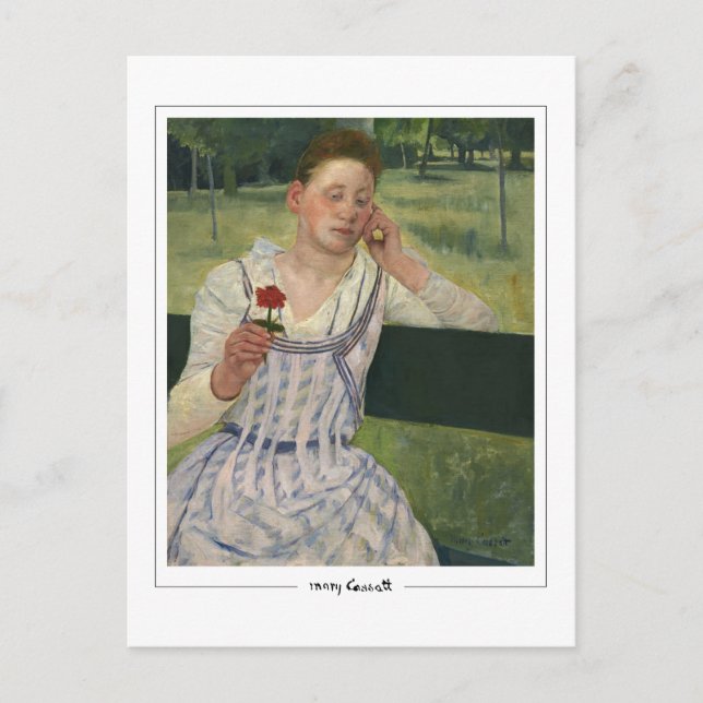 Cartão Postal Mary Cassatt #347 - Cartão-postal de arte (Frente)