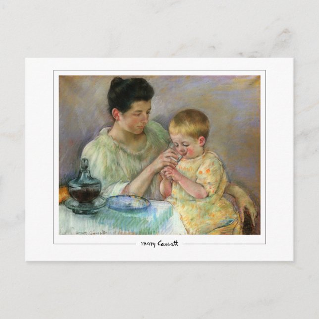 Cartão Postal Mary Cassatt #383 - Cartão-postal de arte (Frente)
