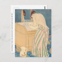 Mary Cassatt - Mulher Banhando-se