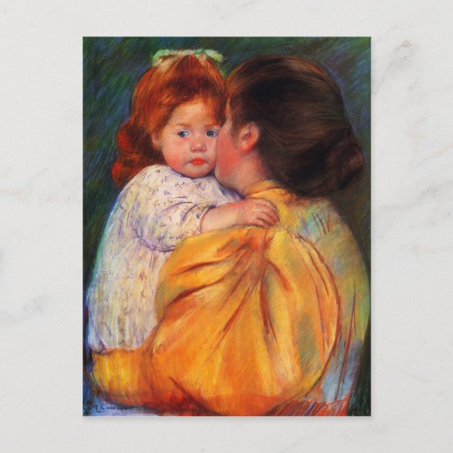 Cartão Postal Mary Cassatt Painting (Frente)