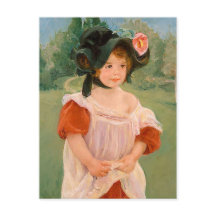 Mary Cassatt "Primavera: Margot em um jardim"
