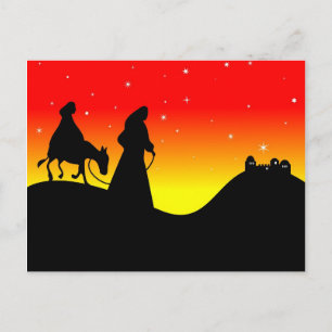 Cartão Postal Mary e Joseph