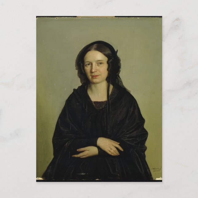 Cartão Postal Mary Kramer , 1845 (Frente)