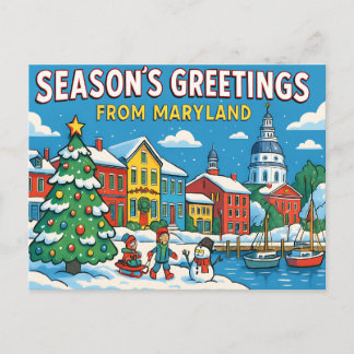 Cartão postal MARYLAND