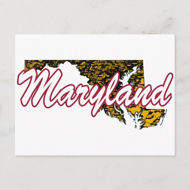 Cartão Postal Maryland (Frente)
