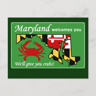 Cartão Postal Maryland