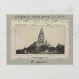Cartão Postal Maryland Capital Edifício 1908