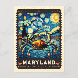 Cartão Postal Maryland | Vincent Van Gogh inspirado