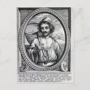 Cartão Postal Masaniello, gravado por Petrus de Iode