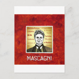 Cartão Postal Mascagni