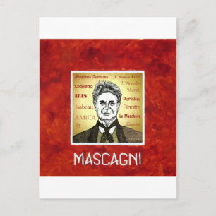 Cartão Postal Mascagni