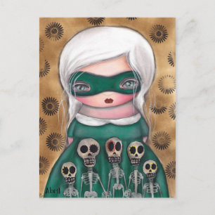 Cartão Postal Mascara