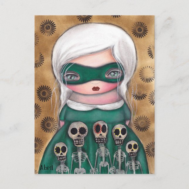 Cartão Postal Mascara (Frente)