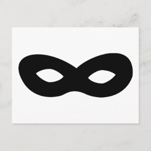 Cartão Postal Máscara