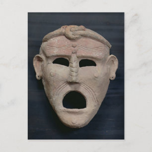 Cartão Postal Máscara de charme punic, século 3 a.C.