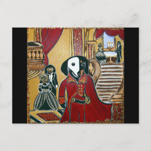 CARTÃO POSTAL MÁSCARA DOXIE