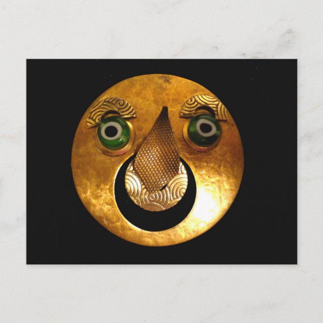 Cartão Postal Máscara Sun (Frente)