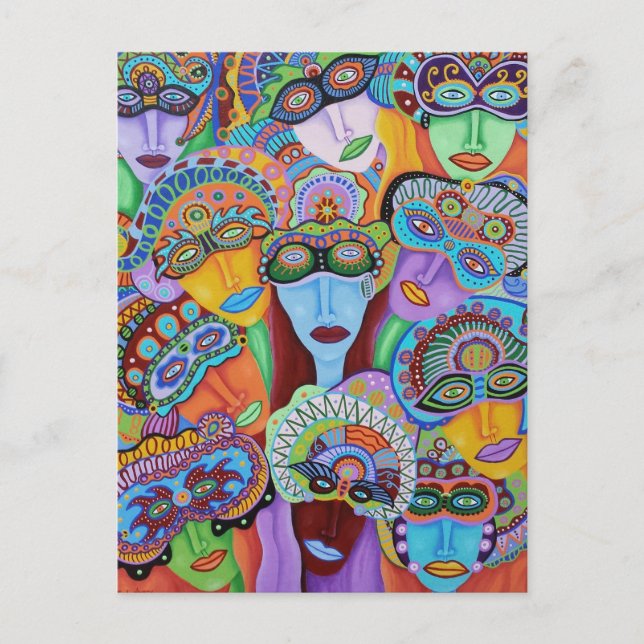 Cartão Postal Mascarada 7 (Frente)