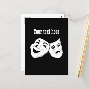 Cartão Postal Máscaras de filme legal personalizáveis