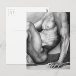 Cartão postal Masculine Art Male-nude Bodybuilder 