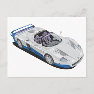 Cartão Postal Maserati MC12