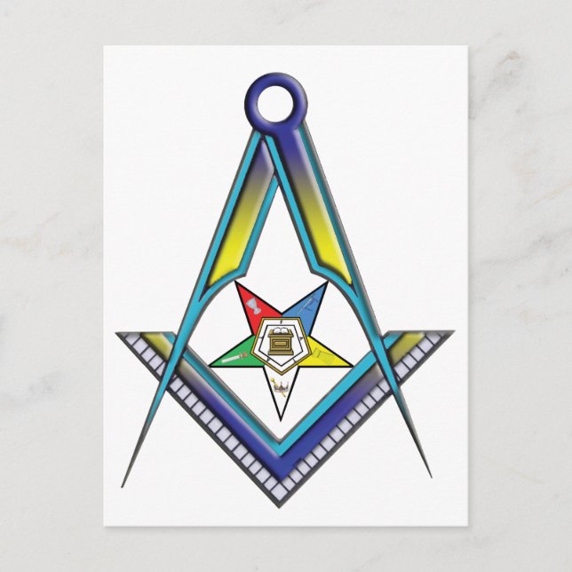 Cartão Postal Mason OES (Frente)