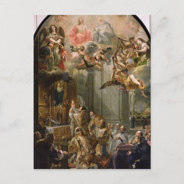 Cartão Postal Massa dos Trinitaristas, 1666 (Frente)