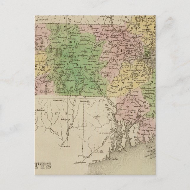 Cartão Postal Massachusetts 4 (Frente)