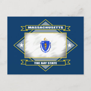 Cartão Postal Massachusetts Diamond