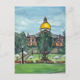 Cartão Postal Massachusetts State House